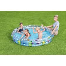 Bestway Piscine Gonflable pour Enfants 3 Anneaux 183X33 Cm